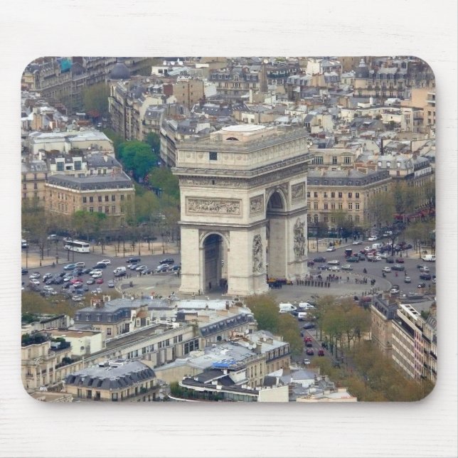 Arc de Triomphe Paris Frankrike Musmatta (Framsidan)