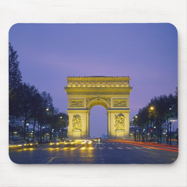 Arc de Triomphe, Paris, Frankrike Musmatta (Framsidan)