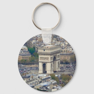 Arc de Triomphe Paris Frankrike Nyckelring