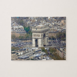 Arc de Triomphe Paris Frankrike Pussel