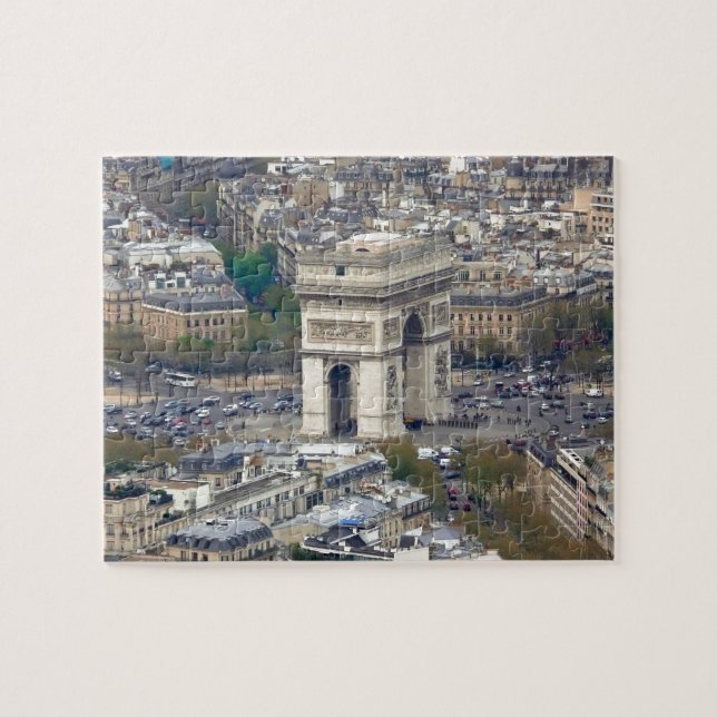 Arc de Triomphe Paris Frankrike Pussel (Horisontell)