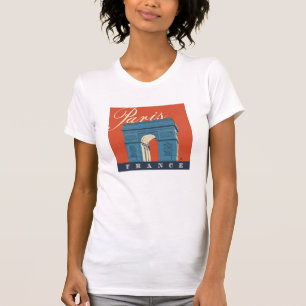 Arc de Triomphe Paris, Frankrike T Shirt
