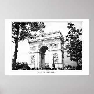 Arc de Triomphe-utskrift Poster