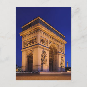 arc de triomphe vykort
