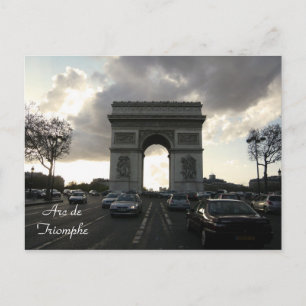 Arc de Triomphe Vykort