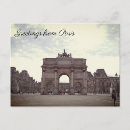 Arc de Triomphe Vykort