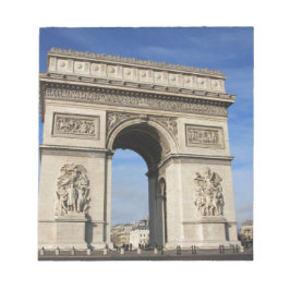 arc de triumph anteckningsblock