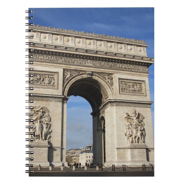 arc de triumph anteckningsbok (Framsidan)