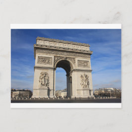 arc de triumph vykort