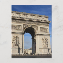 arc de triumph vykort