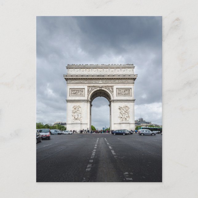 Arc de Triumph Vykort (Framsida)