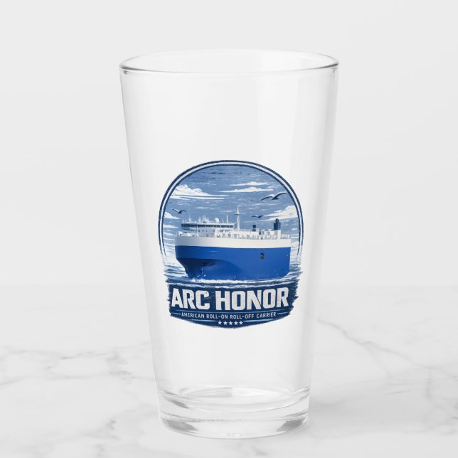 ARC Honor Pintglas Glaskopp (Framsida)