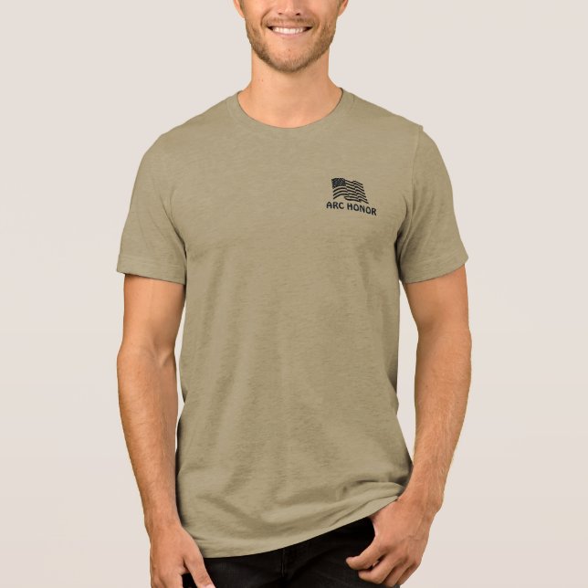 ARC Honor World Tour Flagg T-Shirt (Framsida)