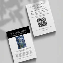 ARC Thank you Insert Card Author Review Request QR Tilläggskort