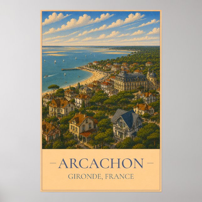 Arcachon Poster (Framsidan)