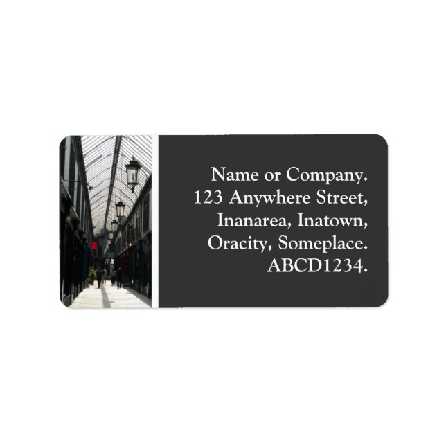 Arcade Adressetikett (Framsidan)