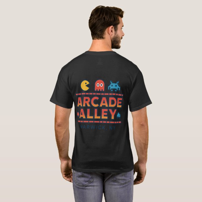 Arcade Alley Manar-shirt T Shirt (Hel baksida)