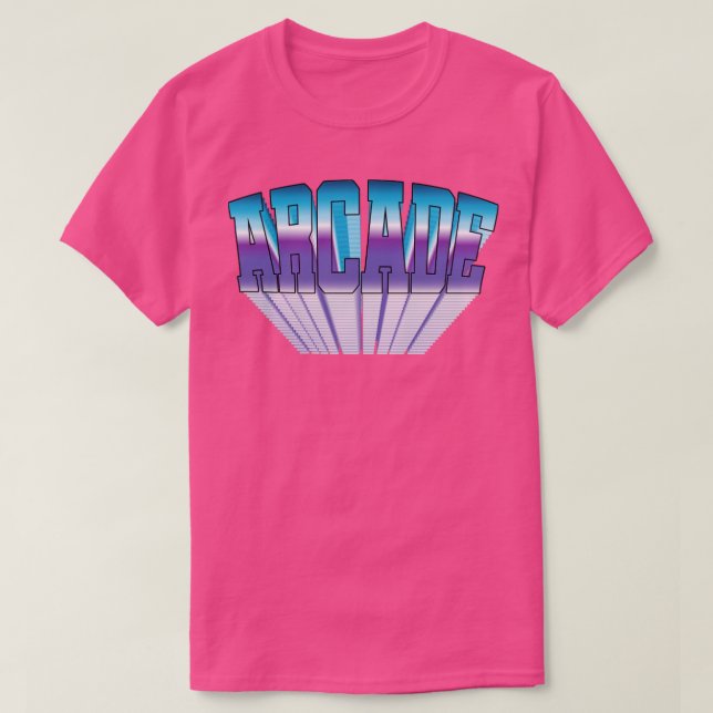 Arcade big ltr t shirt (Design framsida)