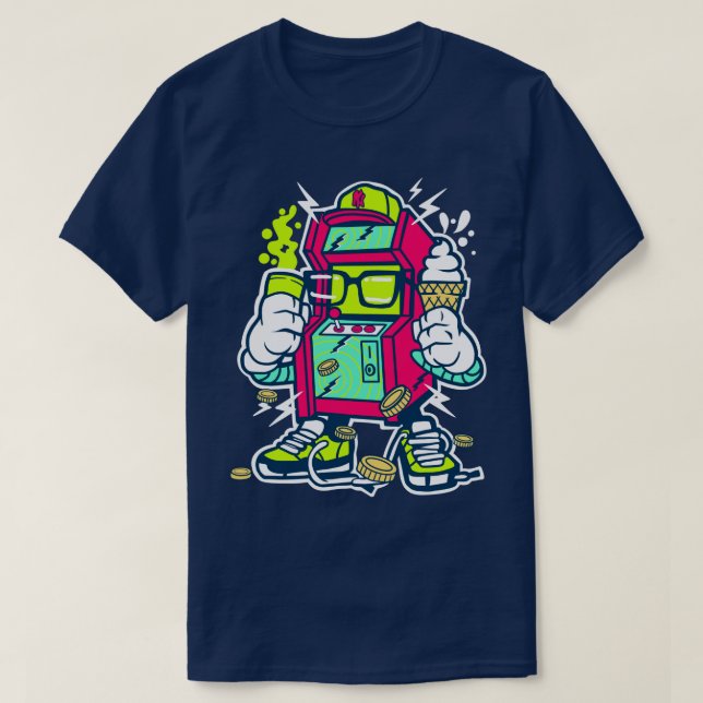 Arcade Boy T Shirt (Design framsida)
