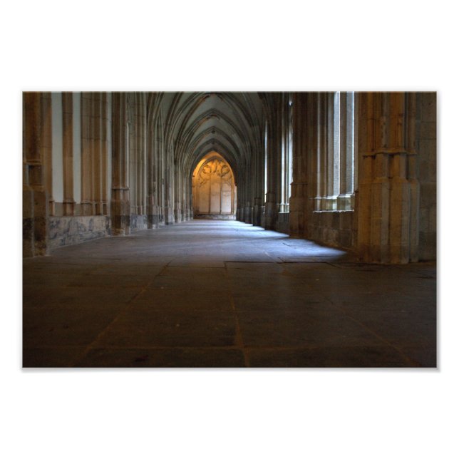 Arcade, Dom Church, Utrecht Fototryck (Framsidan)