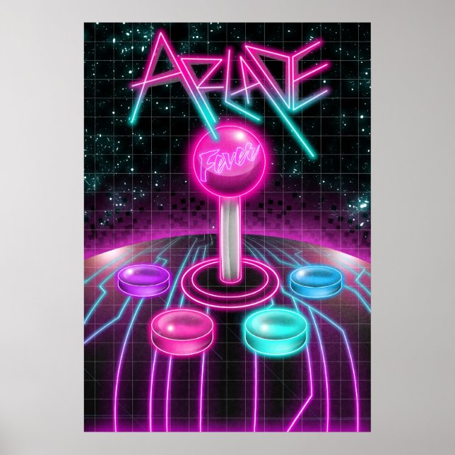 Arcade Fever Poster (Framsidan)