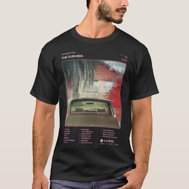 Arcade Fire-gruppen T Shirt (Framsida)
