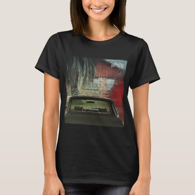 Arcade Fire The Suburbs Klassiker T Shirt (Framsida)