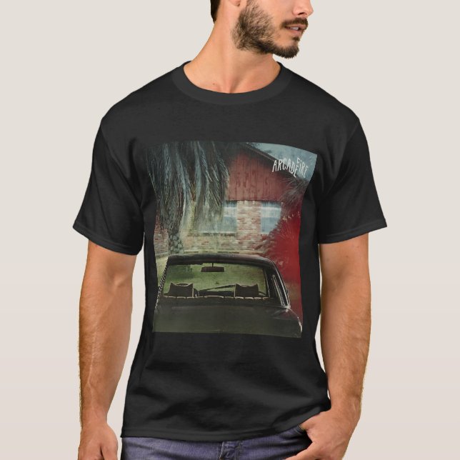 Arcade Fire The Suburbs Klassiker T Shirt (Framsida)