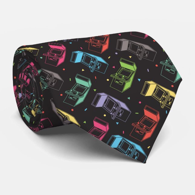 Arcade Gamer Tie Slips (Rullad)