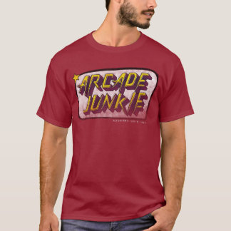Arcade junkie. beroende sedan 1980 t shirt