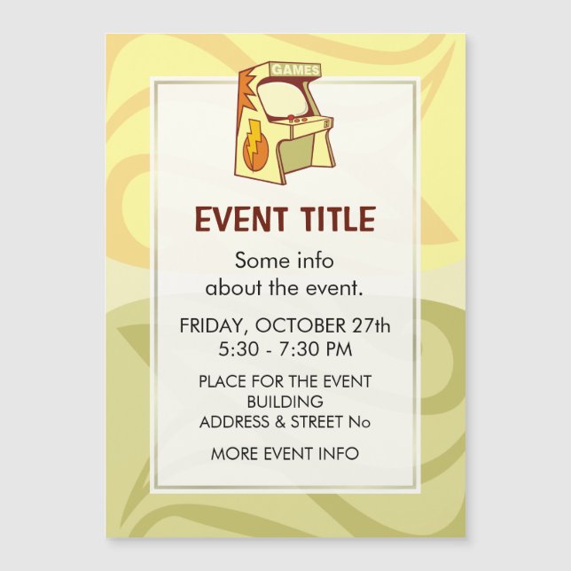 Arcade Maskin (Framsida)