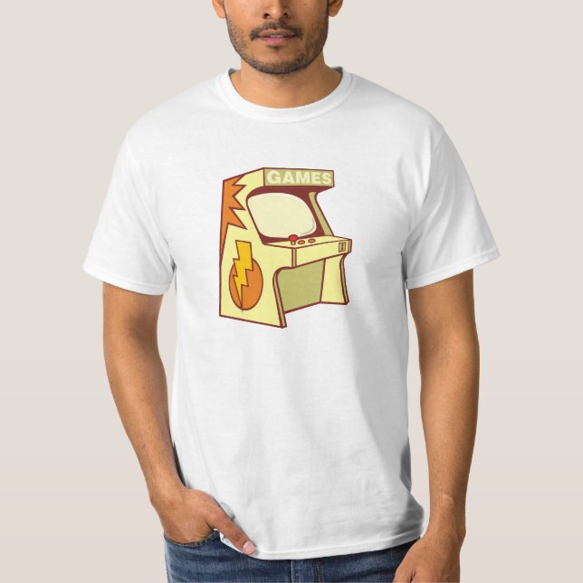 Arcade maskin t shirt (Framsida)