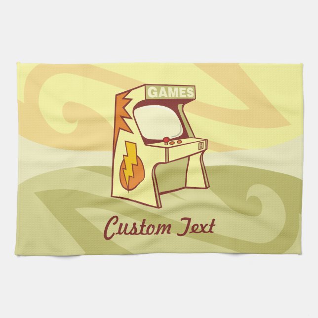 Arcade maskin towel kökshandduk (Horisontell)