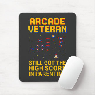 Arcade Pappa Pixel Art - Retro Gamer T-Shirt Musmatta