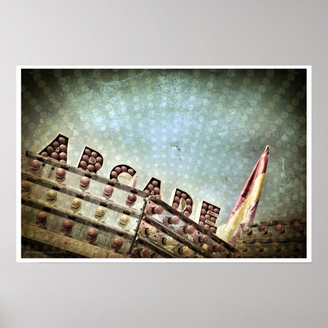Arcade Poster utskrift (Framsidan)