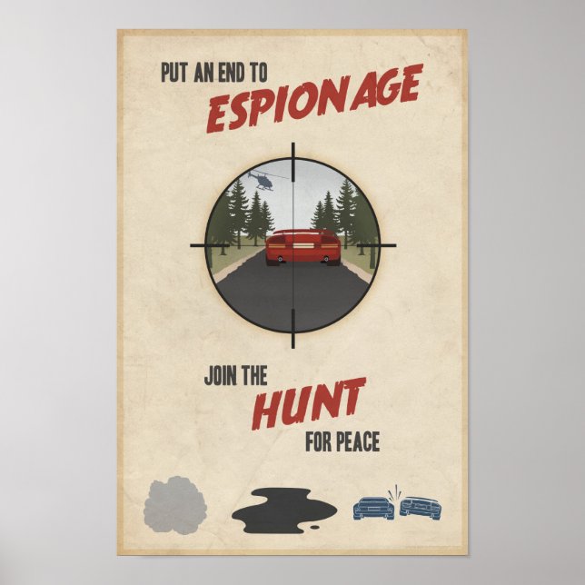 Arcade-spelpropaganda poster - 10 i en serie (Framsidan)