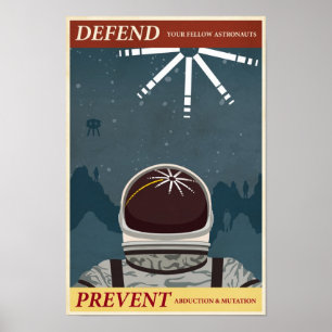 Arcade-spelpropaganda poster - 10 i en serie