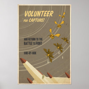 Arcade-spelpropaganda poster- sjätte i en serie poster