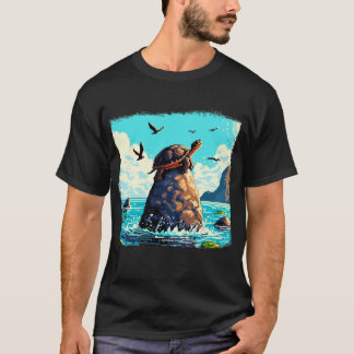 Arcade turtle t shirt