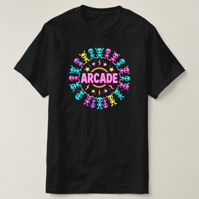 ARCADE-UTOMJORDINGAR T SHIRT (Design framsida)