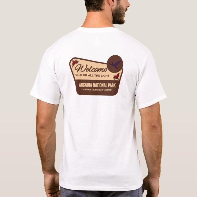 Arcadia National Park T-Shirt (Baksida)