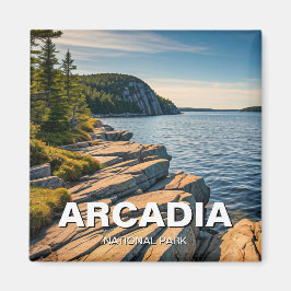 Arcadia nationalpark magnet