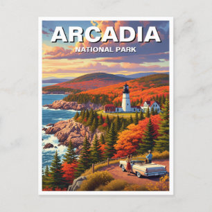 Arcadia nationalpark vykort