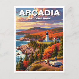 Arcadia nationalpark vykort