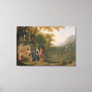 Arcadianshepherdset Canvastryck