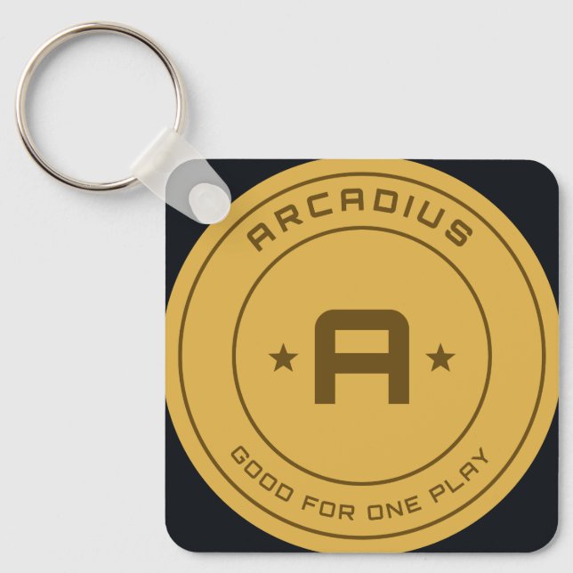 Arcadius Arkad Token Nyckelring (Framsida)