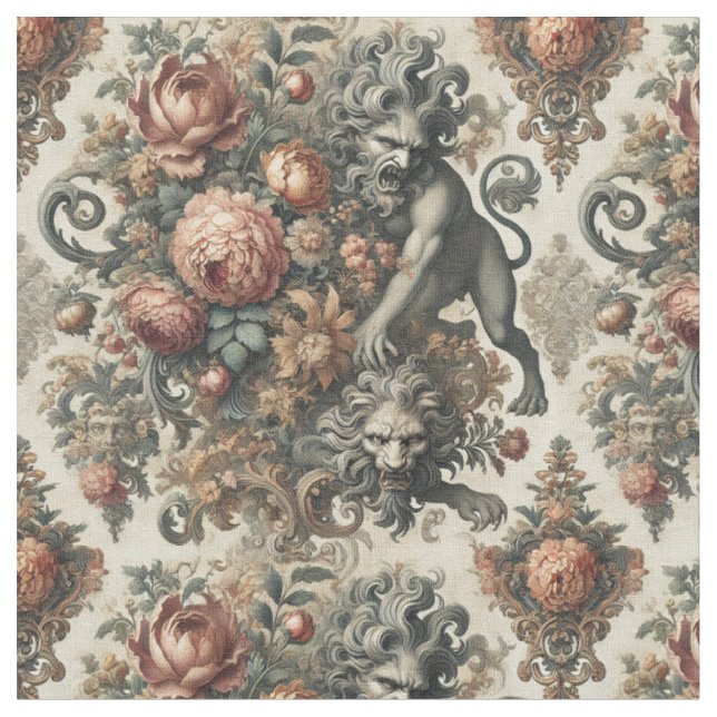 Arcane Apex - Gothic Victorian Classic Tile Tyg (Närbild)