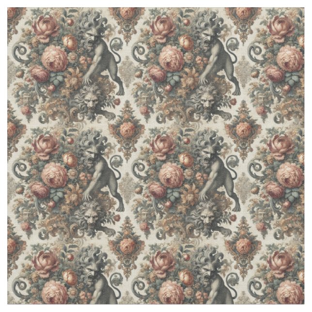 Arcane Apex - Gothic Victorian Dense Tile Tyg (Närbild)