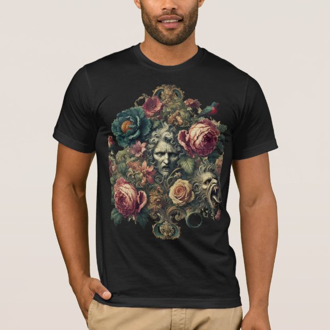 Arcane Atelier - Gotisk slitstarkonst T-shirt (Framsida)