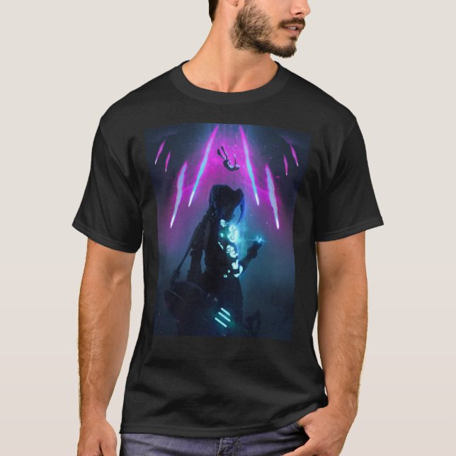 Arcane jinx LoL Classic T-Shirt (Framsida)